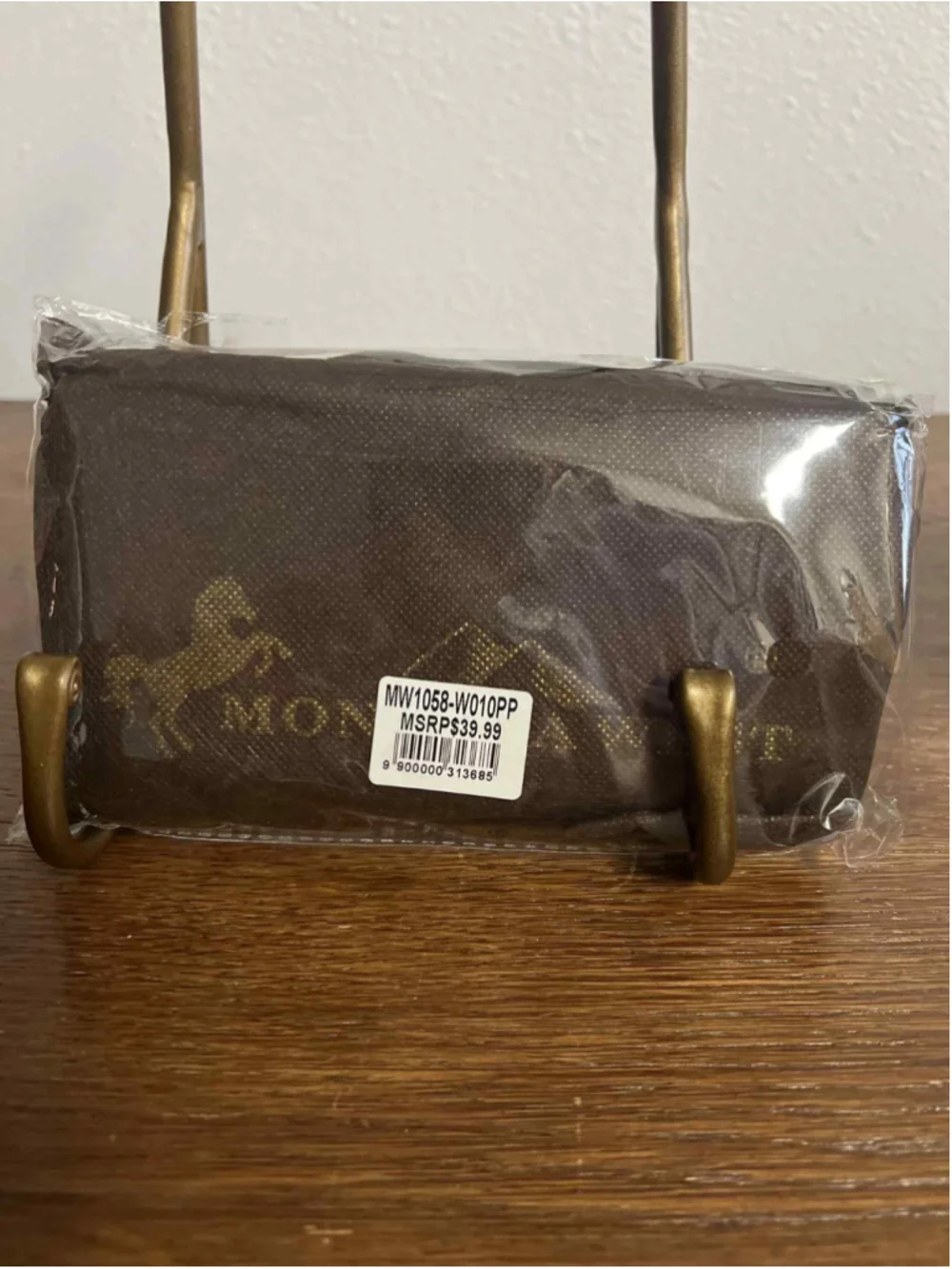 Montana West Wallet Purple Studded Chain Design Western Style NWT MW1058